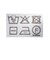＜6(ROKU)＞ARPHABET Tシャツ -R-