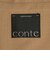 ＜conte＞アシンメトリー タックパンツ