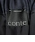＜conte＞ストライプ ヘリンボーン タック ワイドパンツ