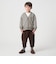 【別注】＜UNIVERSAL OVERALL＞Vネック 裏毛 カーディガン / キッズ 100cm-130cm