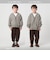【別注】＜UNIVERSAL OVERALL＞Vネック 裏毛 カーディガン / キッズ 100cm-130cm