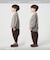 【別注】＜UNIVERSAL OVERALL＞Vネック 裏毛 カーディガン / キッズ 100cm-130cm