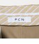 ＜PCN＞1プリーツ ワイド スラックス パンツ