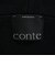 ＜conte＞コットン ジップ パーカー