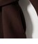 ＜EMMEL REFINES＞EM ベルテッド フレア ロングコート