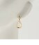 ツイスト フープ ピアス