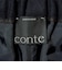 ＜conte＞フランネル ストライプ タックワイドパンツ