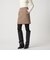 ＜EMMEL REFINES＞EM ツィードライク ボンディング ミニスカート