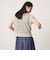 シアーリブ フレンチスリーブニット 2WAY ‐ウォッシャブル‐ ＜A DAY IN THE LIFE＞