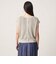 シアーリブ フレンチスリーブニット 2WAY ‐ウォッシャブル‐ ＜A DAY IN THE LIFE＞
