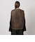 ＜ASTRAET＞ムートン ジップベスト UNISEX