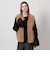 ＜ASTRAET＞ムートン ジップベスト UNISEX