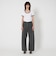 ＜ASTRAET＞13オンス ルーファ ブラックデニムパンツ UNISEX