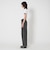 ＜ASTRAET＞13オンス ルーファ ブラックデニムパンツ UNISEX
