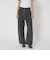 ＜ASTRAET＞13オンス ルーファ ブラックデニムパンツ UNISEX