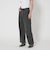 ＜ASTRAET＞13オンス ルーファ ブラックデニムパンツ UNISEX