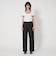 ＜ASTRAET＞13オンス REGULAR ブラックデニムパンツ UNISEX