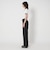 ＜ASTRAET＞13オンス REGULAR ブラックデニムパンツ UNISEX