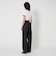 ＜ASTRAET＞13オンス REGULAR ブラックデニムパンツ UNISEX