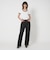 ＜ASTRAET＞13オンス REGULAR ブラックデニムパンツ UNISEX