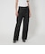 ＜ASTRAET＞13オンス REGULAR ブラックデニムパンツ UNISEX