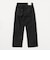 ＜ASTRAET＞13オンス REGULAR ブラックデニムパンツ UNISEX