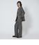 ＜ASTRAET＞コーティング ノーカラー ジップブルゾン UNISEX