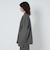 ＜ASTRAET＞コーティング ノーカラー ジップブルゾン UNISEX