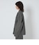 ＜ASTRAET＞コーティング ノーカラー ジップブルゾン UNISEX