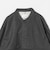 ＜ASTRAET＞コーティング ノーカラー ジップブルゾン UNISEX
