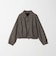 ＜ASTRAET＞ハウンドトゥース ステンカラー ジップブルゾン