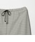 ＜Steven Alan＞ハウンドトゥース ドローストリング パンツ