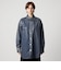 ＜ASTRAET＞デニム コーティング 2ポケットシャツ UNISEX