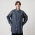 ＜ASTRAET＞デニム コーティング 2ポケットシャツ UNISEX