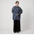 ＜ASTRAET＞デニム コーティング 2ポケットシャツ UNISEX