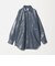 ＜ASTRAET＞デニム コーティング 2ポケットシャツ UNISEX
