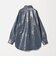 ＜ASTRAET＞デニム コーティング 2ポケットシャツ UNISEX