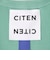 ＜CITEN＞ノーカラーニットコート