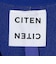 ＜CITEN＞ノーカラーニットコート