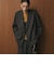 【Wardrobe DAILY MINIMAL】ウールライク メランジダブルジャケット ウォッシャブル