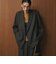 【Wardrobe DAILY MINIMAL】ウールライク メランジダブルジャケット ウォッシャブル