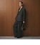 【Wardrobe DAILY MINIMAL】ウールライク メランジダブルジャケット ウォッシャブル
