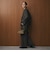 【Wardrobe DAILY MINIMAL】ウールライク メランジダブルジャケット ウォッシャブル