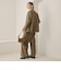 【Wardrobe DAILY MINIMAL】ウールライク メランジダブルジャケット ウォッシャブル