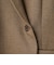 【Wardrobe DAILY MINIMAL】ウールライク メランジダブルジャケット ウォッシャブル