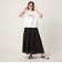 シルケット天竺 エンブロイダリー Tシャツ ‐UVカット・接触冷感‐＜A DAY IN THE LIFE＞