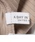 チュールバインダー カットソー ＜A DAY IN THE LIFE＞