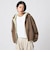 ＜CITEN＞ロゴボアフリースブルゾン