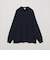 ＜H＞ハイブリッドコットン チューブ クルーネックロングスリーブ
