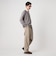 ＜Steven Alan＞ W/NY スムース ラグランスリーブ クルーネック ニット